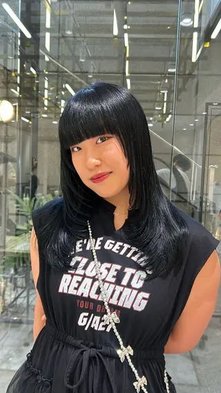 ロング カラー 🦋sana🦋 似合わせカット✁のヘアスタイル