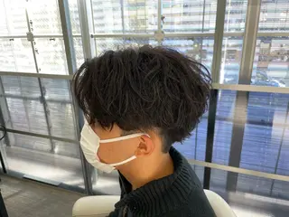 パーマ メンズ ✨️ツイスパ波巻き特 化小杉澪生✨️のヘアスタイル