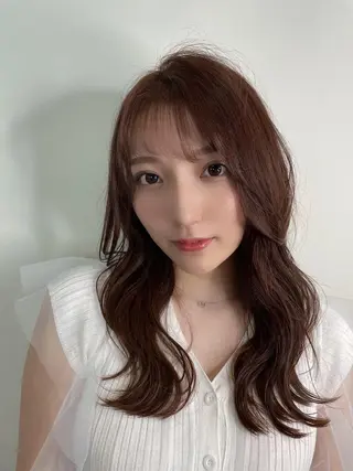 ロング etora 渋谷所属・髪質改善🇰🇷艶髪 韓国ヘア　池内 祐樹のヘアスタイル