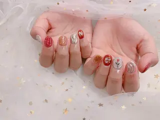 ネイル MiKi Nai池袋 長さだし得意のネイルデザイン