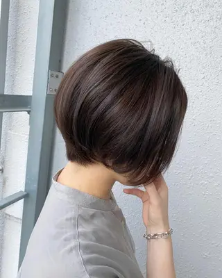 ショート 後藤紗英/髪質改善 /オリーブベージュのヘアスタイル