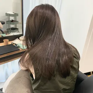 ミディアム カラー ROE 日吉のヘアスタイル