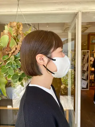 ショート カラー BELLA阿部野 TOMOMIのヘアスタイル