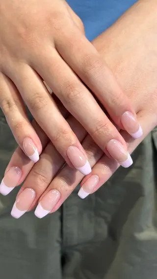 ネイル 🎀韓国レイヤー特化 🎀ベージュ/ミクのヘアスタイル