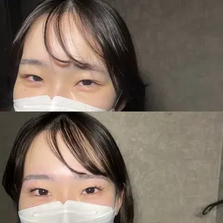 マツエク・マツパ mayu🎀 束感のマツエク・マツパデザイン