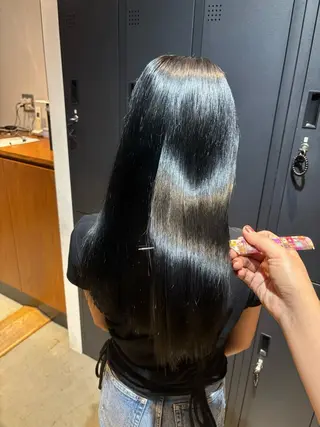 ロング ☆ﾘｻ  カラー/ トリートメント☆のヘアスタイル