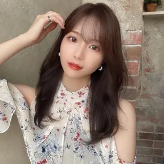 セミロング モテ髪🤍こなれヘア 藤山裕大のヘアスタイル