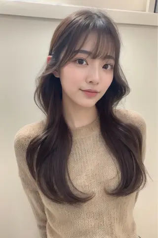 ロング カラー liberte(リベルテ)所属・🤍韓国髪質改善🤍 クメユウキのヘアスタイル