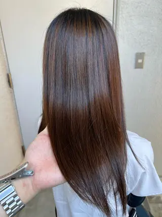 ミディアム 柳澤 和也のヘアスタイル