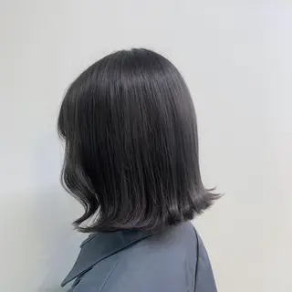 ミディアム ブリーチカラー 🩵MIZUKIのヘアスタイル