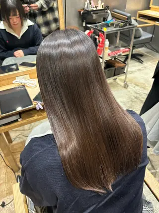 ロング 垣内 彩伽のヘアスタイル