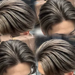 ショート 🇺🇸ルミナ🔥 海外ハイライトのヘアスタイル