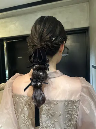 ミディアム ヘアアレンジ デザイン/アレンジ ❤︎イシイレイのヘアスタイル