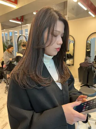 ロング レイヤー/透明感 🍃鈴木裕介のヘアスタイル