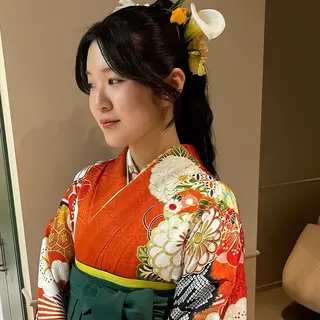 ロング ヘアアレンジ 🫧tomoka 透明感カラー🫧のヘアスタイル