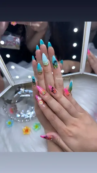 ネイル 加納 莉音のネイルデザイン