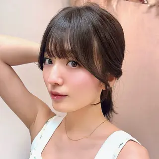 ミディアム ♡韓国/レイヤー カット/Ayana♡のヘアスタイル