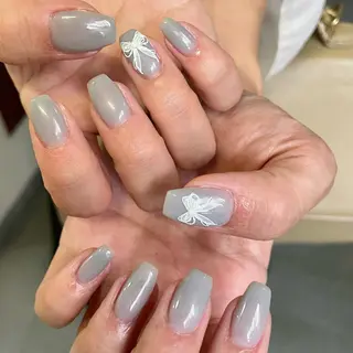 ネイル By moonネイル 🌷ワンホン/韓国風のネイルデザイン