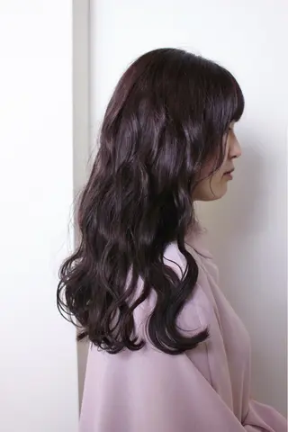 ロング カラー 土居 正季のヘアスタイル