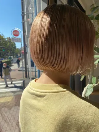 ショート ハイトーン/ボブ/ レイヤー💫カイセイのヘアスタイル