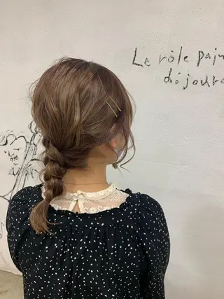 ヘアアレンジ まつ毛パーマ🐏 NANAMIのマツエク・マツパデザイン