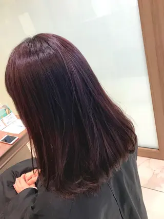 ミディアム カラー 【メンズ縮毛矯正】 田中秀斗のヘアスタイル