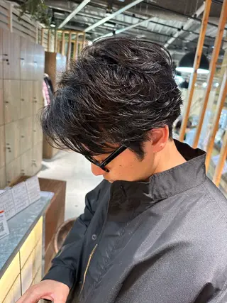 ショート メンズ 溜 一太のヘアスタイル