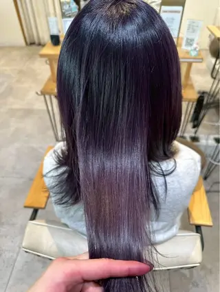 ロング カラー 宮城 心音のヘアスタイル