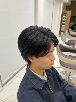 メンズ ✨髪質改善カラー 佐藤怜央✨のヘアスタイル