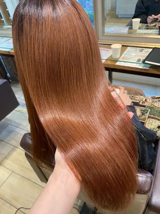 ロング 小顔似合わせ 前田ヒロコのヘアスタイル