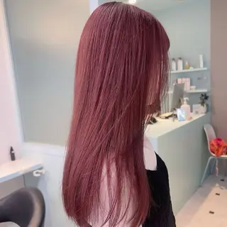 ロング 🎀愛されピンク ラベンダー💜ゆいのヘアスタイル