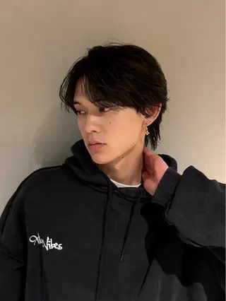 ショート パーマ メンズ メンズ/佐藤 恒輝のヘアスタイル