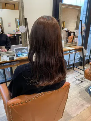 セミロング 亀川蓮 Agu hairのヘアスタイル