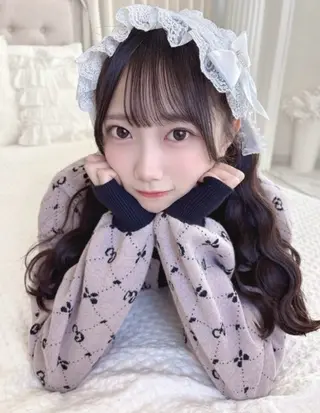 ロング 💎のぼりゆい/大須 ブリーチなしWカラーのヘアスタイル