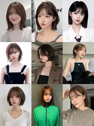 ミディアム カラー 心斎橋ハイトーン特化 midori🍀のヘアスタイル