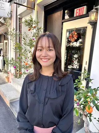 ミディアム カラー SALOWIN神戸三宮店所属・【美髪を叶える】中谷 彰宏（アキ)のヘアスタイル