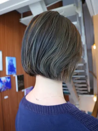 カラー 🍊mai🍊 似合わせスタイル🌿のヘアスタイル