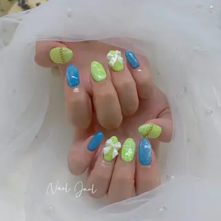 ミディアム nail jaol池袋店所属・ネイルJaol 池袋のネイルデザイン