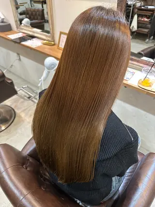 ロング 髪質改善🤍艶カラー 🤍きわこのヘアスタイル