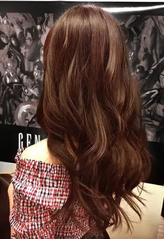 ロング カラー パーマ Kimura Shinyaのヘアスタイル