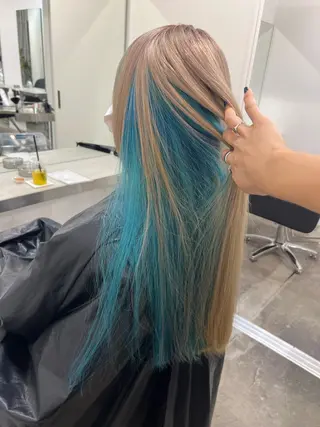 ロング カラー XENA表参道 MIKUのヘアスタイル