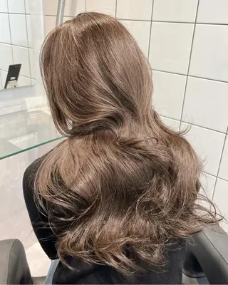 ロング カラー ブリーチなし特化 美容師💖SAE💖のヘアスタイル