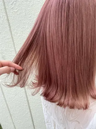 ミディアム カラー Hair　space Rizm　green所属・sayumi 🍒のヘアスタイル