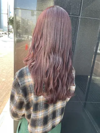 セミロング カラー 髪質改善美容室Lust所属・美容室Lust💚 嶋崎　鷹のヘアスタイル