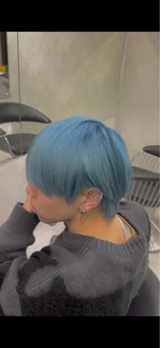 カラー CITY所属・レイヤー×ハイトーン ×デザイン 啓太のヘアスタイル