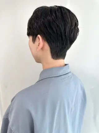 パーマ メンズ 松浦ゆずき 韓国/ 診断/ダウンパーマのヘアスタイル