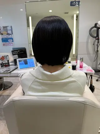 ショート 波巻パーマ/毛流れ パーマ☘️りゅうせいのヘアスタイル