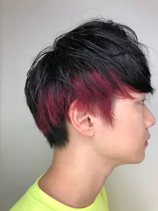 カラー メンズ メンズヘア特化 崎田 成人のヘアスタイル