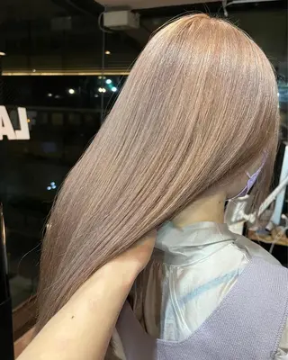 ロング カラー 下妻 カラーエクステ難波のヘアスタイル