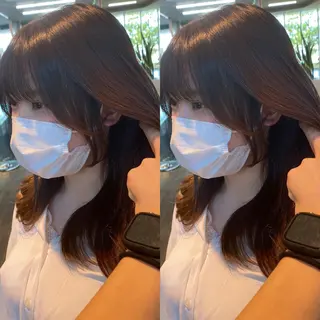 ロング ヘアアレンジ 誰よりも丁寧なカット 🍀小林輝のヘアスタイル